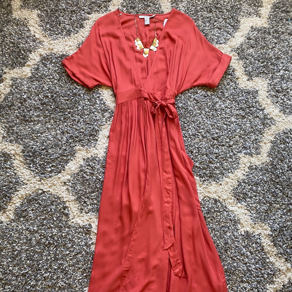 NWT Forever 21 Maxi Wrap Dress
